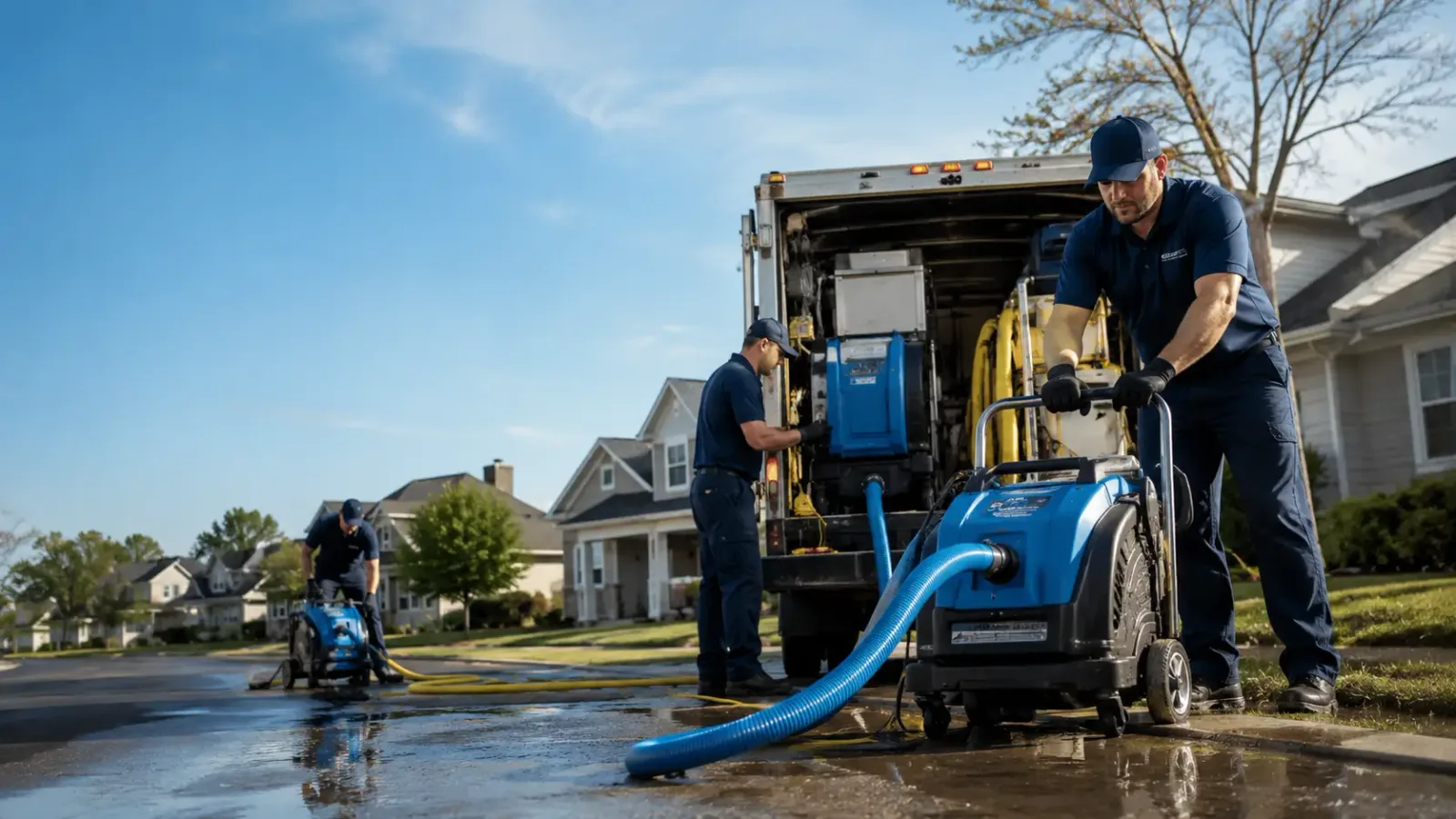 Flood Damage Cleanup in East Carbon, UT